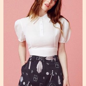 Samantha Pleet White Ghost Blouse